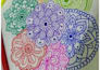 design geometric and crochet pattern with pattern editing